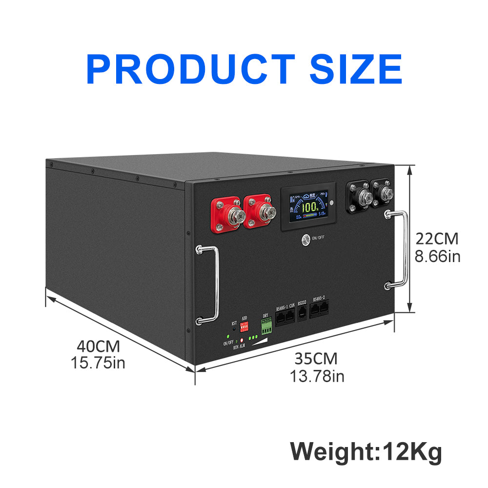 48V DIY Box 105AH LifePO4 DIY Battery Kits EU Stock