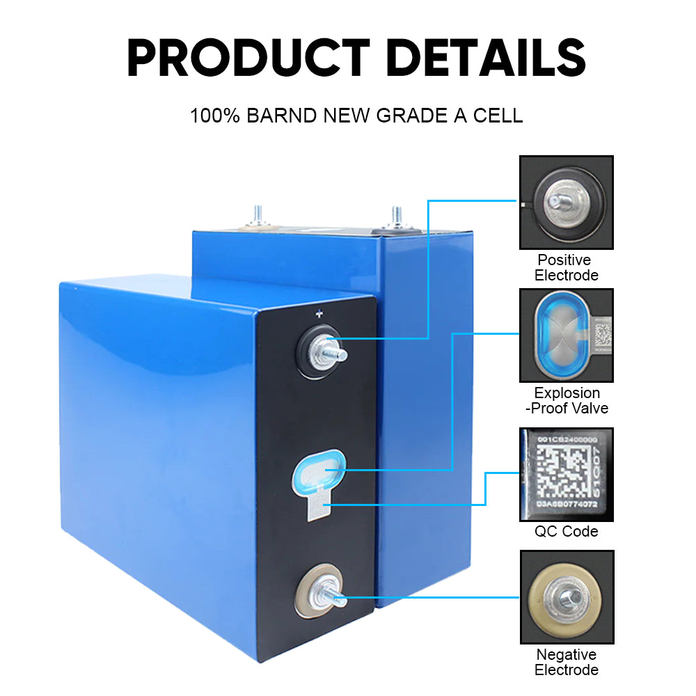 EU Stock CATL314AH LifePO4 Battery For Solar System