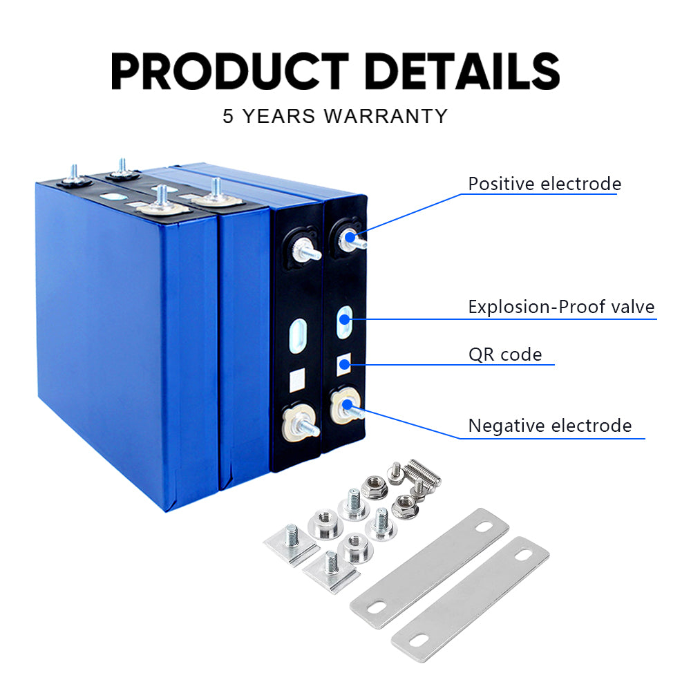 CALB 3.2V 125AH LifePO4 Lithium Rechargeable Solar EV Battery