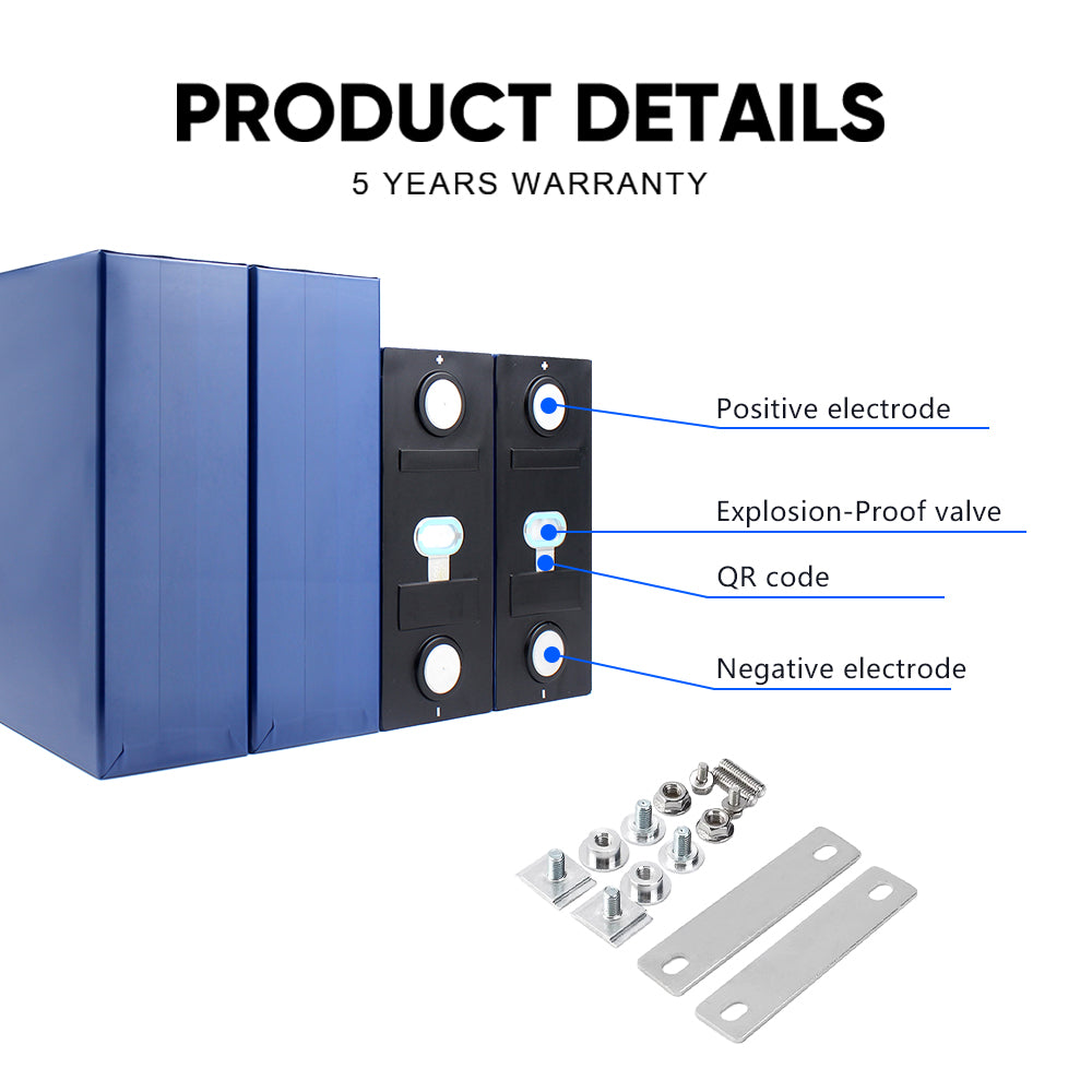 CALB 280AH 3.2V LifePO4 Battery 9000 Cycles