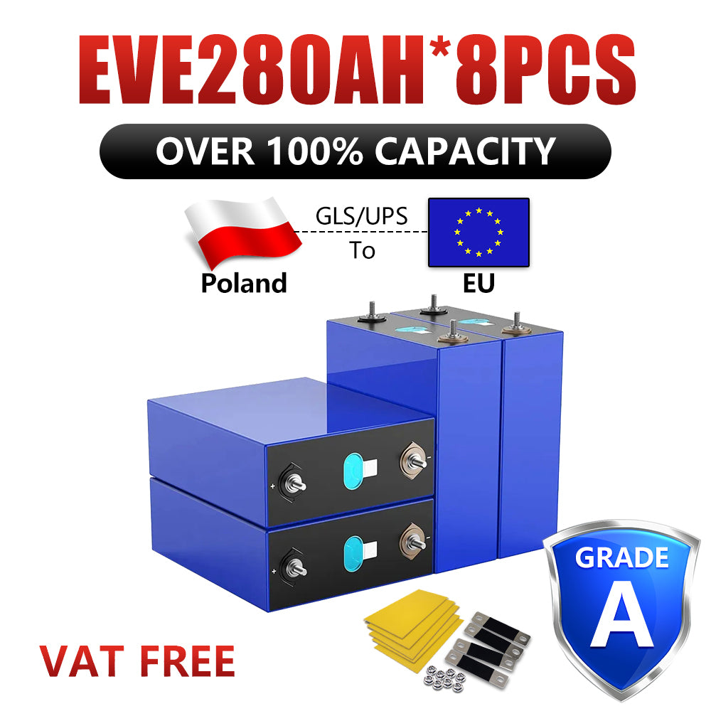 EVE 280AH LF280K Grade A LifePO4 Battery EU Stock