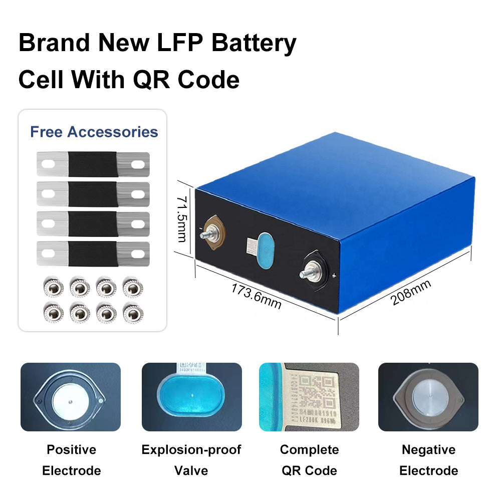 EVE 280AH LF280K Grade A LifePO4 Battery EU Stock