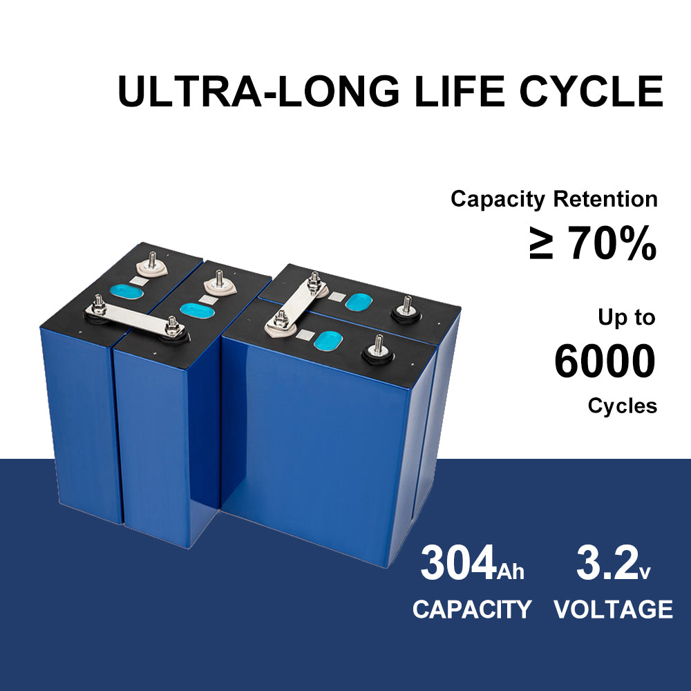 EU STOCK! EVE304AH Grade A 3.2V LifePO4 Battery