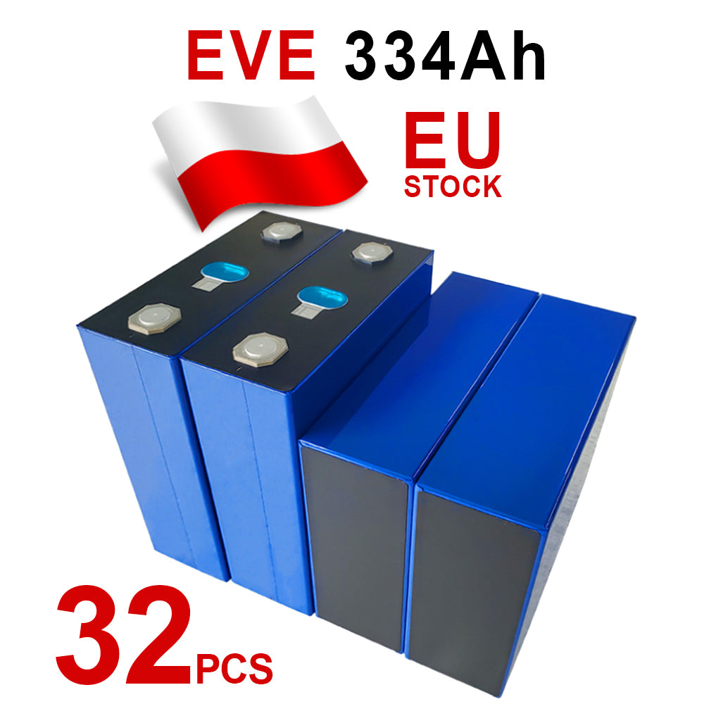 2026 New EVE334AH Grade A LifePO4 Battery EU Stock