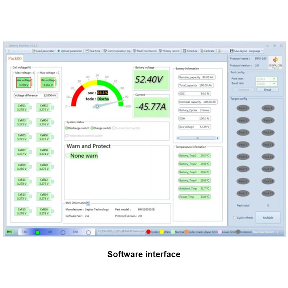 USB Adapter for Seplos BMS PC software