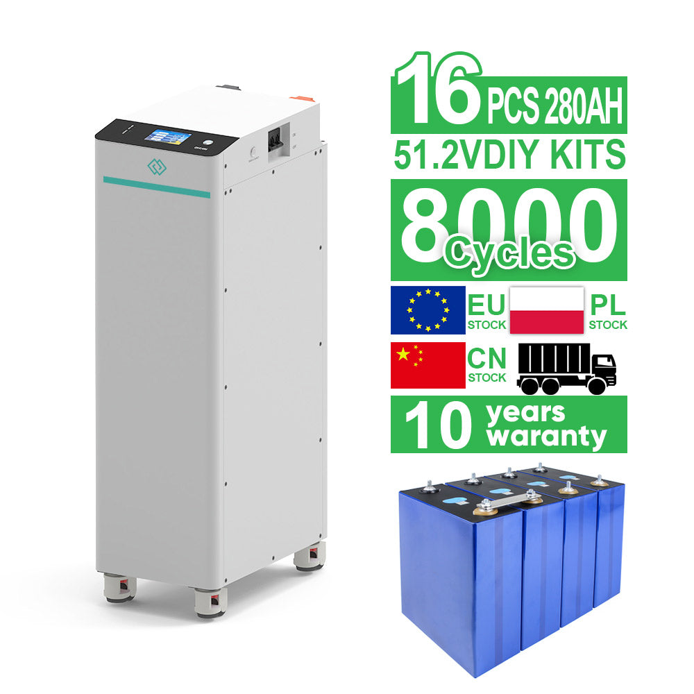 Seplos V4 51.2V 280AH Battery Kit For Solar Storage EU Stock