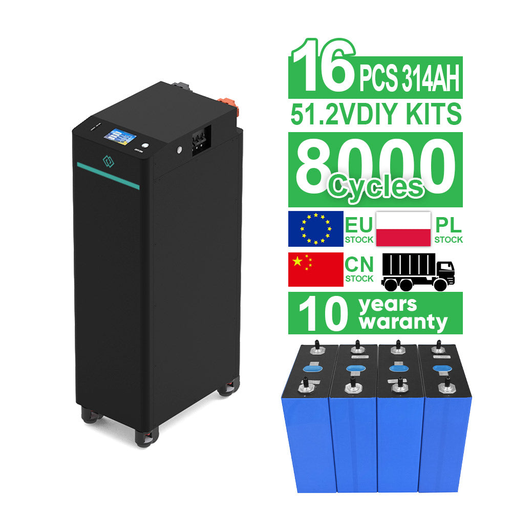 Seplos V4 48V314AH DIY Battery Kits For 16Kwh Solar Battery System