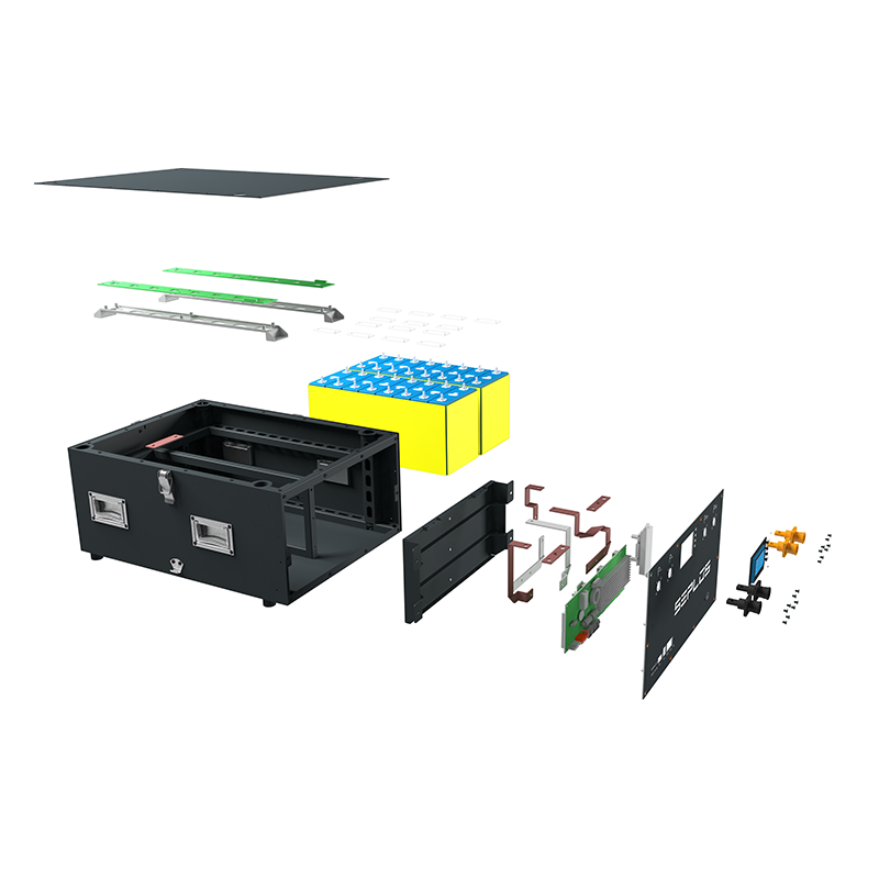 US Stock 51.2V280AH DIY Battery Kits For Household Power Storage
