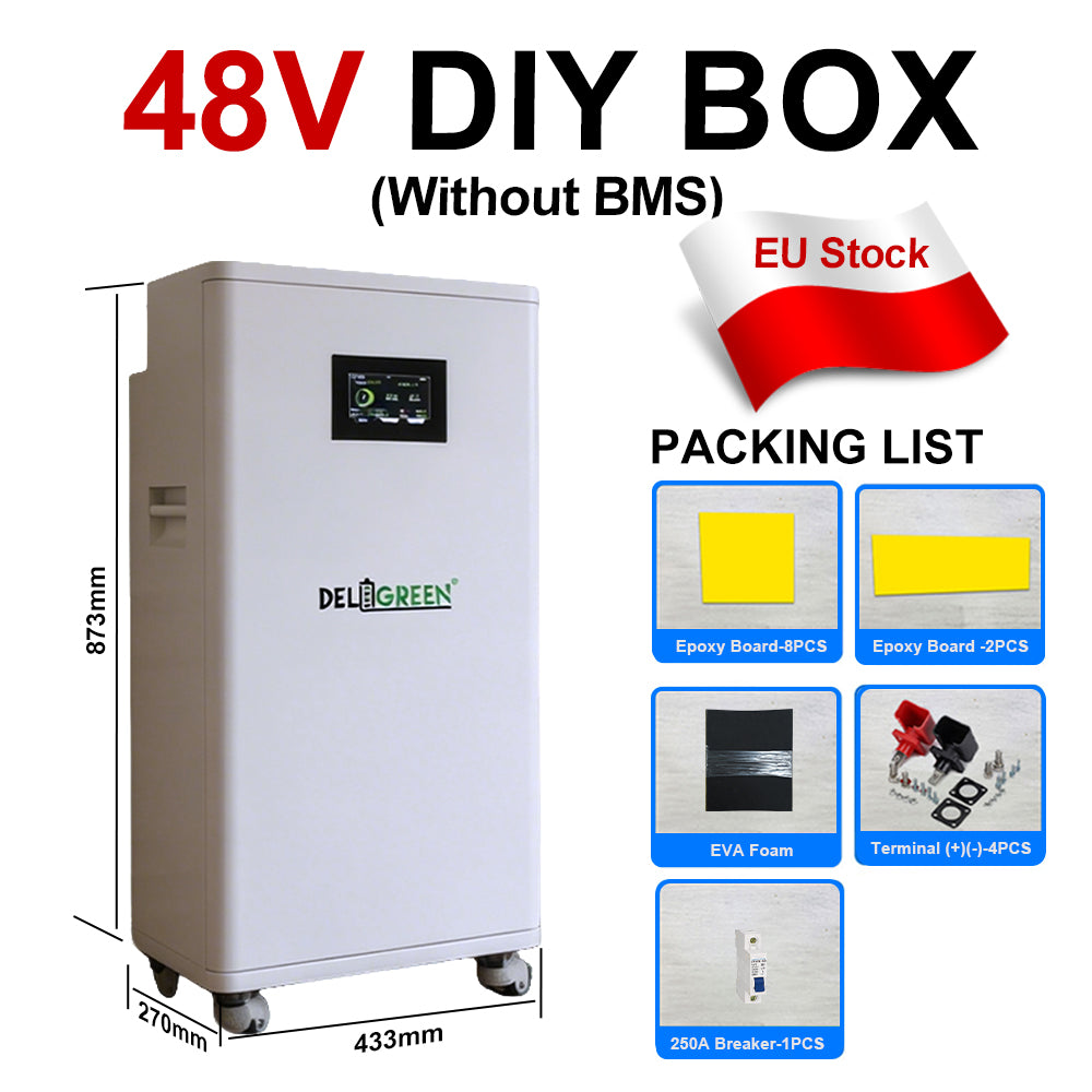 48V 314AH DIY Battery Box With JK BMS V19 EU Stock