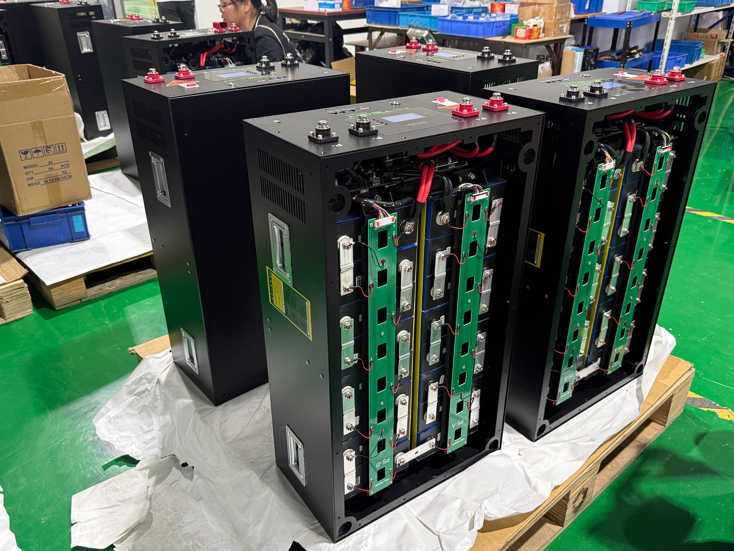 Deligreen 16kWh Lithium Ion Completely Battery Pack 51.2V 314AH LiFePO4 Battery