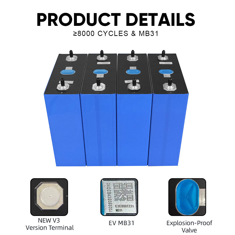 EVE314AH MB31 3.2V LifePO4 Grade A Solar Battery