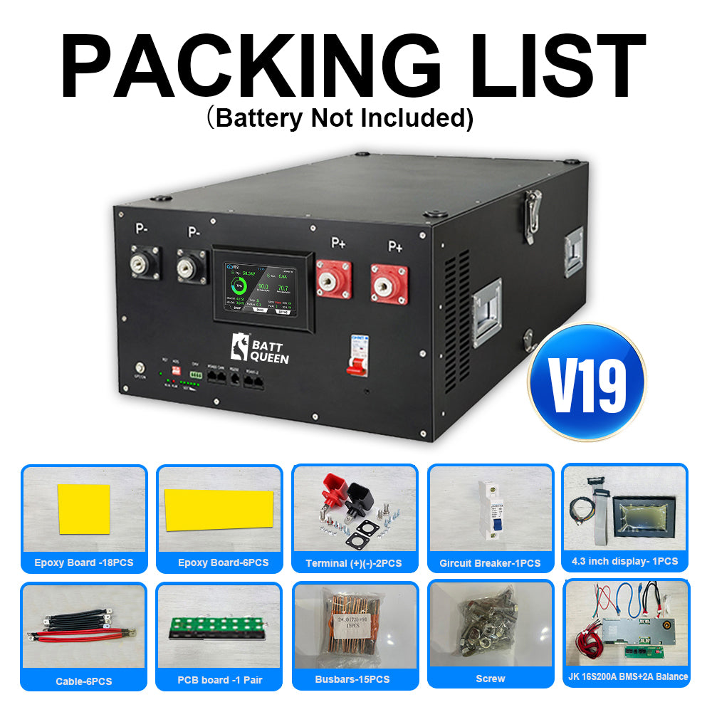 48V Lithium Battery Box for 280AH 314AH in EU Warehouse