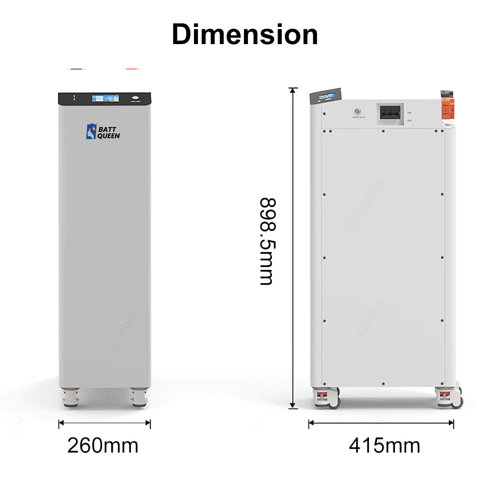 51.2V314AH LifePO4 Battery Pack 16kWh Solar Battery EU Stock