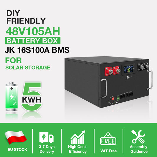 48V DIY Box 105AH LifePO4 DIY Battery Kits EU Stock