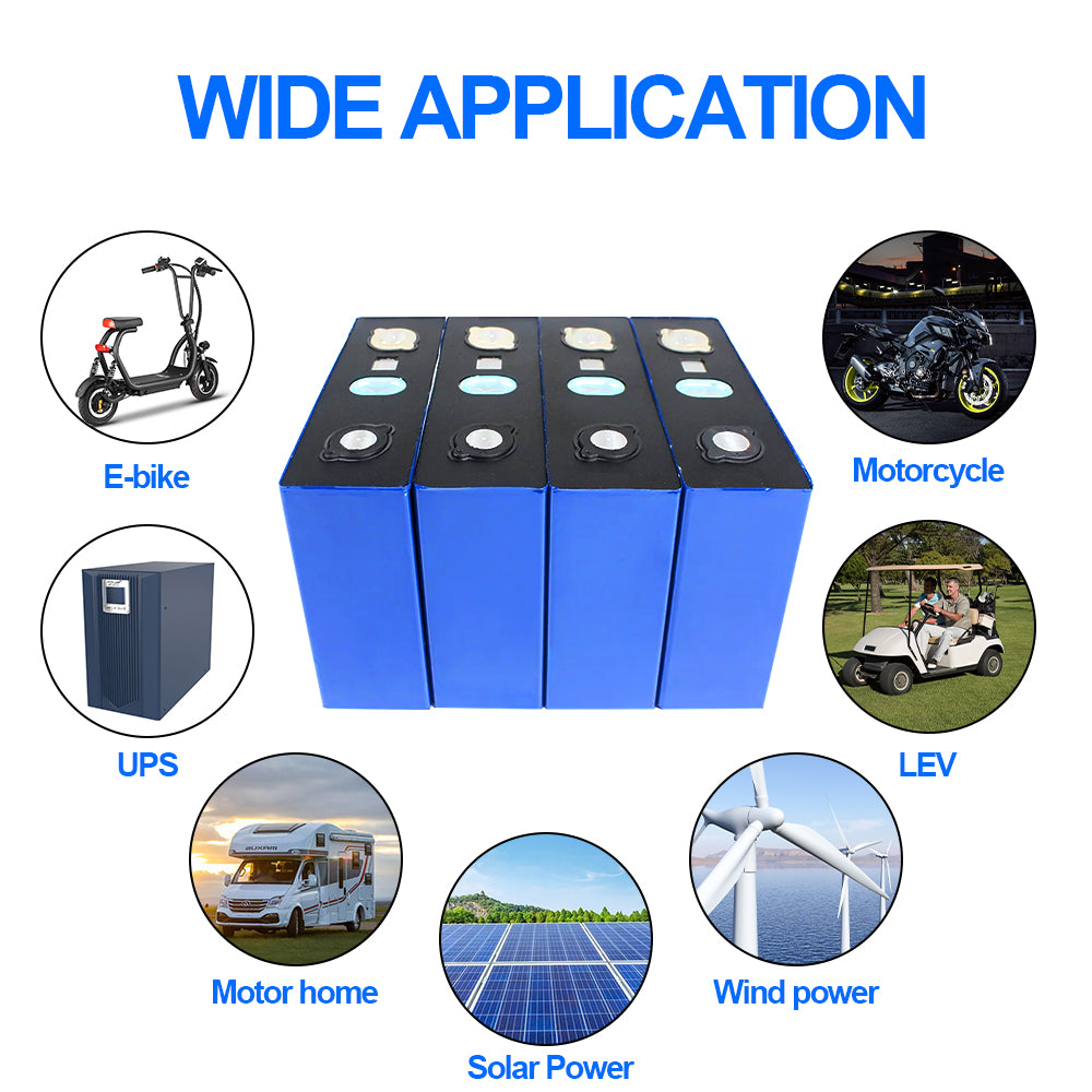 100AH LifePO4 Battery 3.2V Lithium Battery For Solar