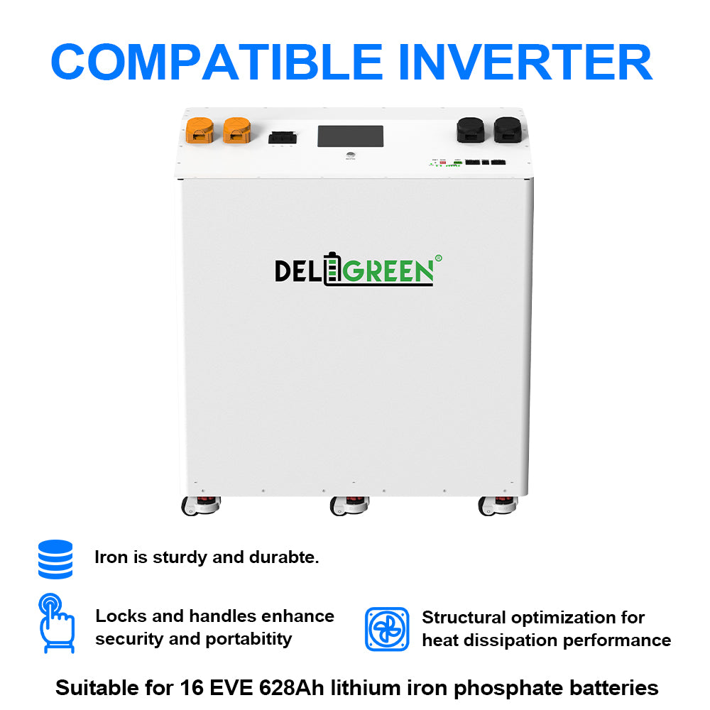 32kWh 48V 628Ah DIY Battery Box Kit | For EVE 628Ah Cells EU Stock