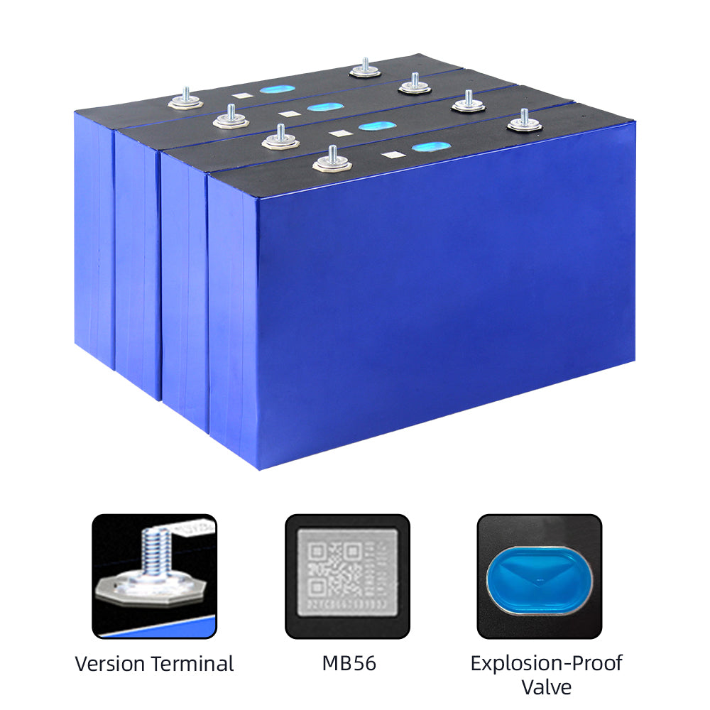 MB56 EVE 628AH LiFePO4 Battery Grade A Prismatic Lithium ion Cells For Solar System