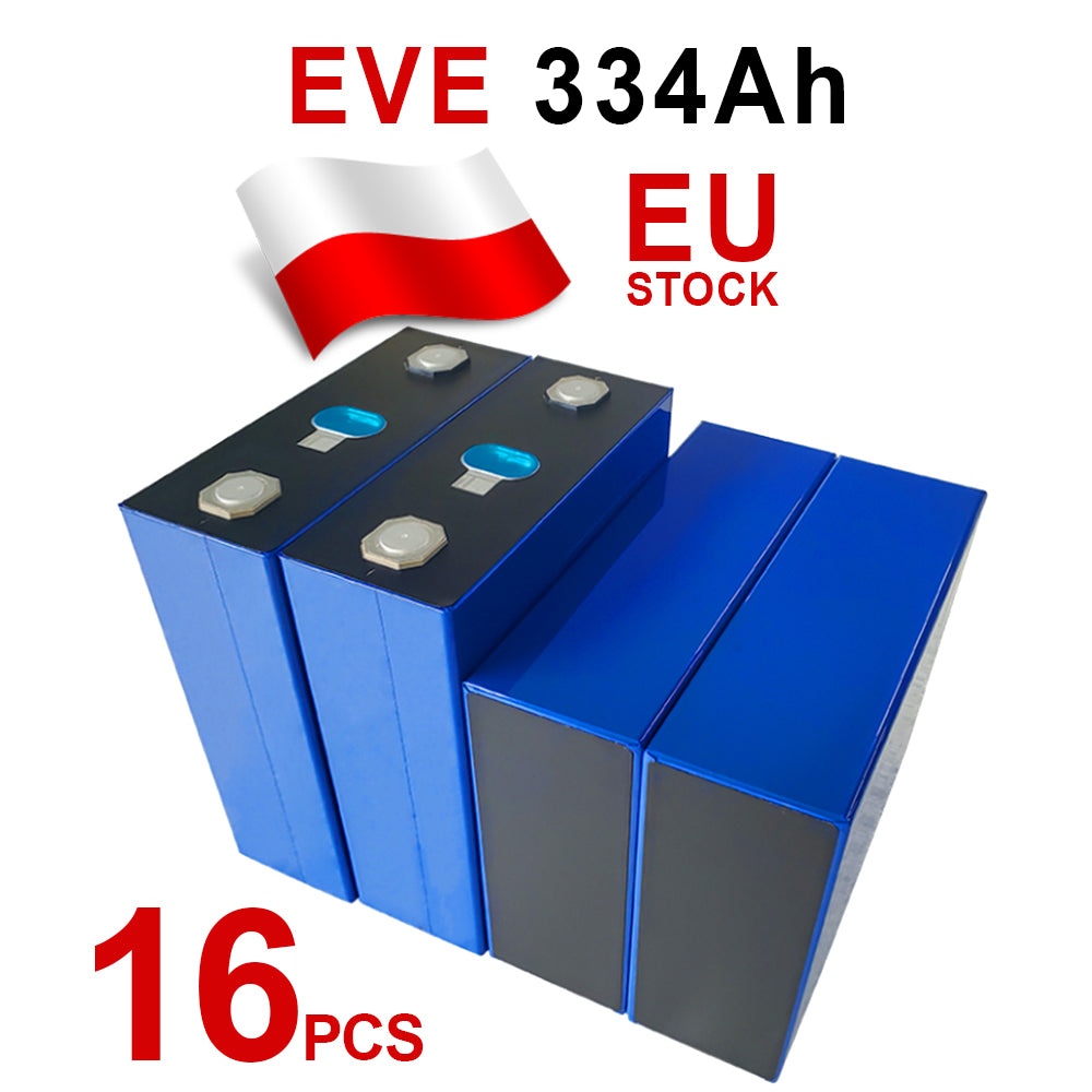 2026 New EVE334AH Grade A LifePO4 Battery EU Stock