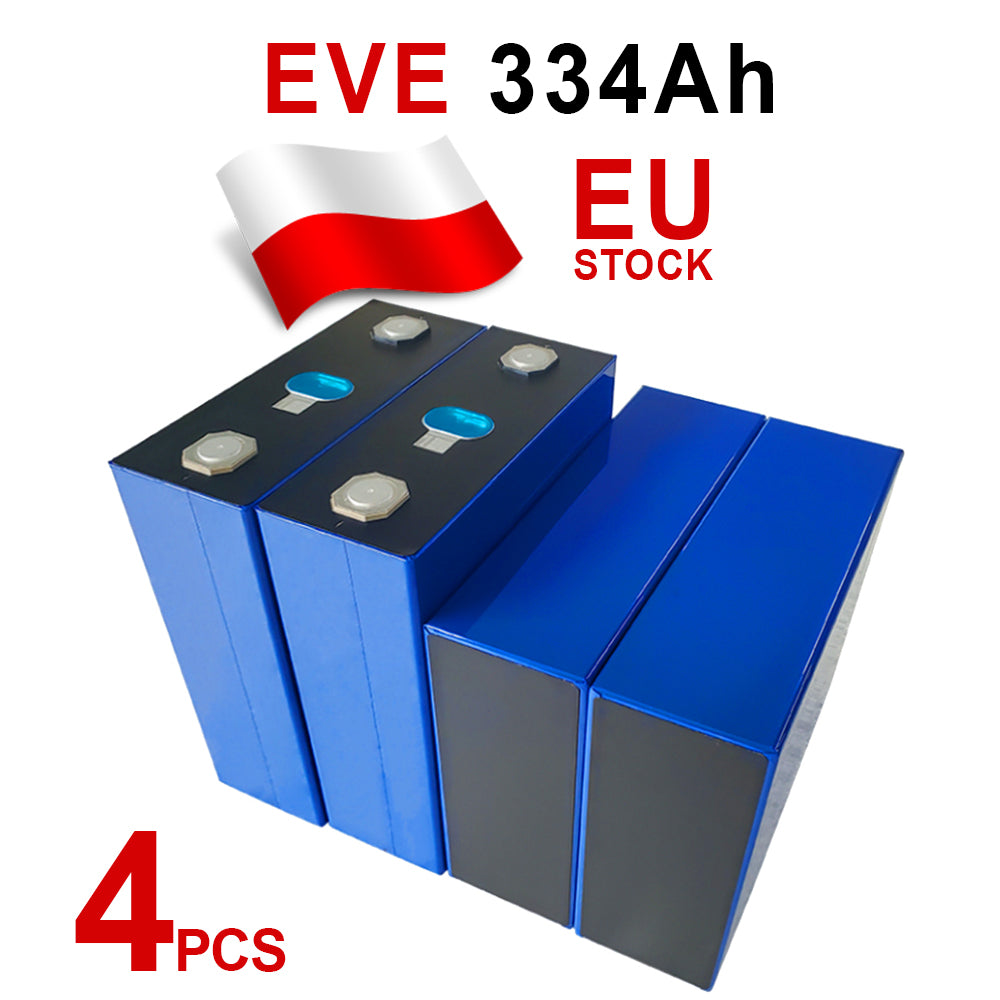 2026 New EVE334AH Grade A LifePO4 Battery EU Stock
