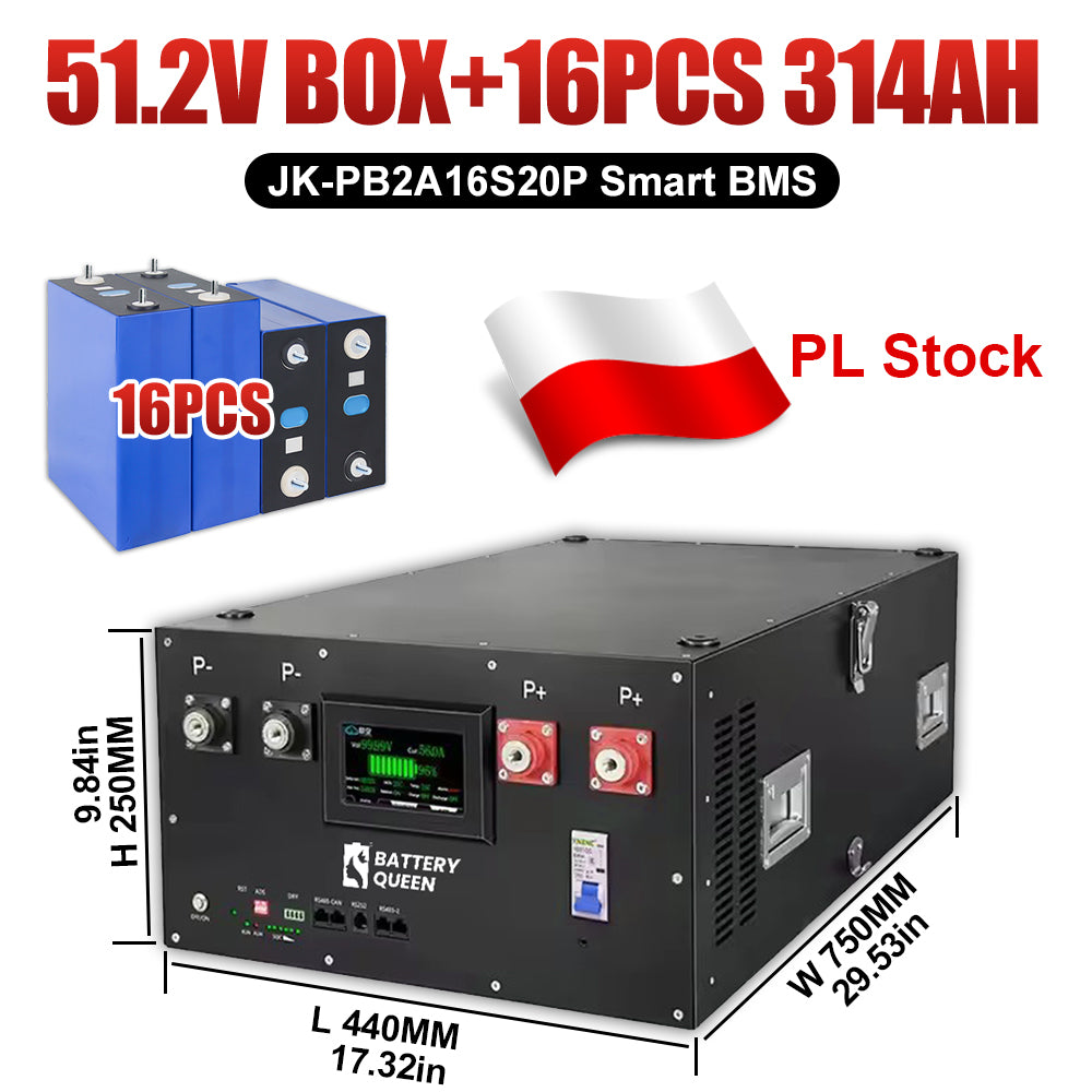 48V Lithium Battery Box for 280AH 314AH in EU Warehouse