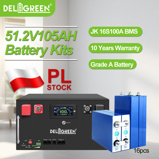 EU Shipping 48V105AH DIY KIT With Grade A EVE105AH LifePO4 Battery