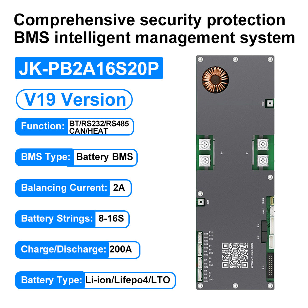 48V 314AH DIY Battery Box With JK BMS V19 EU Stock