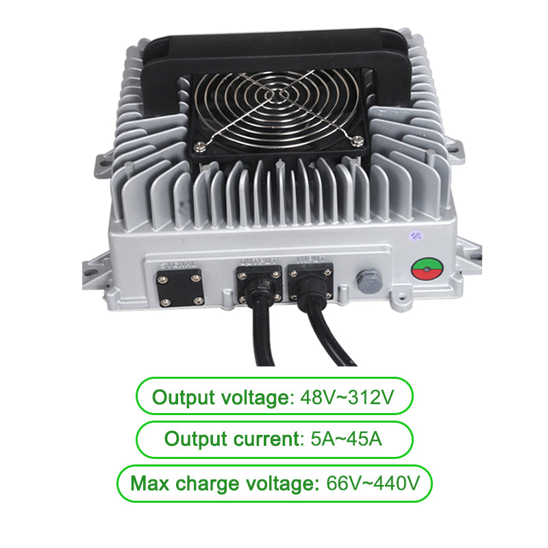 Deligreen 3300W OBC 125K 250K 500K 312V 10A EV charger 3.3KW